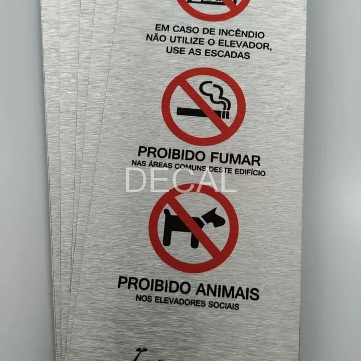 Placas de Condomínio 10